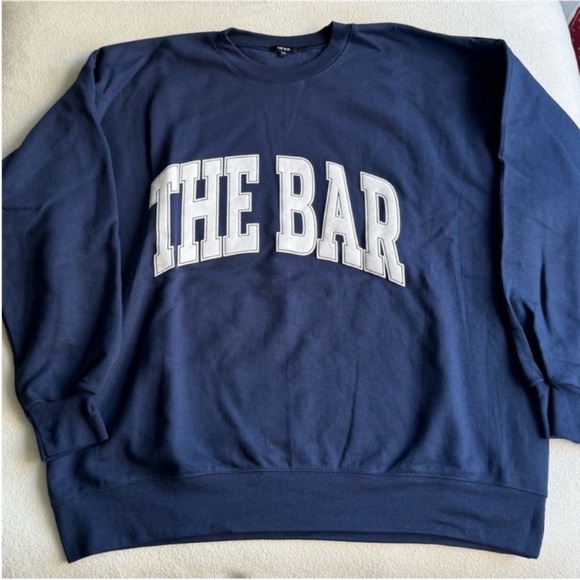 The Bar Sweaters - The Bar Navy crewneck